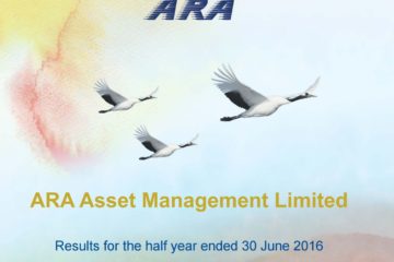 ARA Cover 360x240 - ARA post 1H16 net profit of S$38.7 million