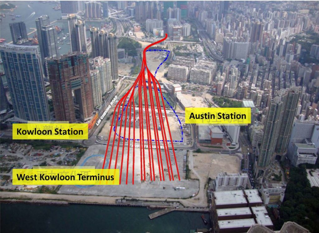 MTR, Metro, Rail, Transport, Hong Kong, XRL, Rail Expansion, High Speed Rail, West Kowloon Terminus, Kowloon Station