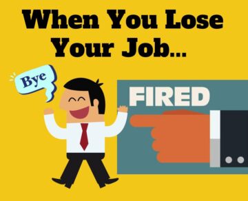 When you lose your job...passive income can cushion that hit.